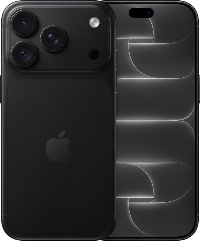 Front. Apple - iPhone 18 Pro 512GB - Black.