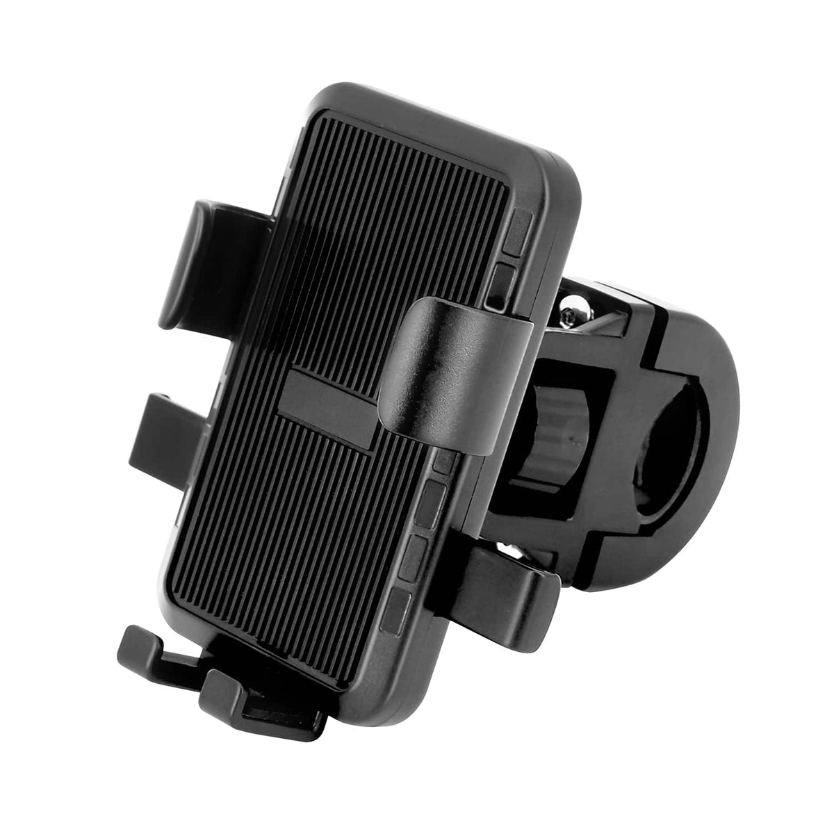 Vena - Bike Phone Holder Motorcycle Phone Mount, Cell Phone Holder for Bike Phone Mount, Scooter Bicycle Handlebar Phone Mount - Black