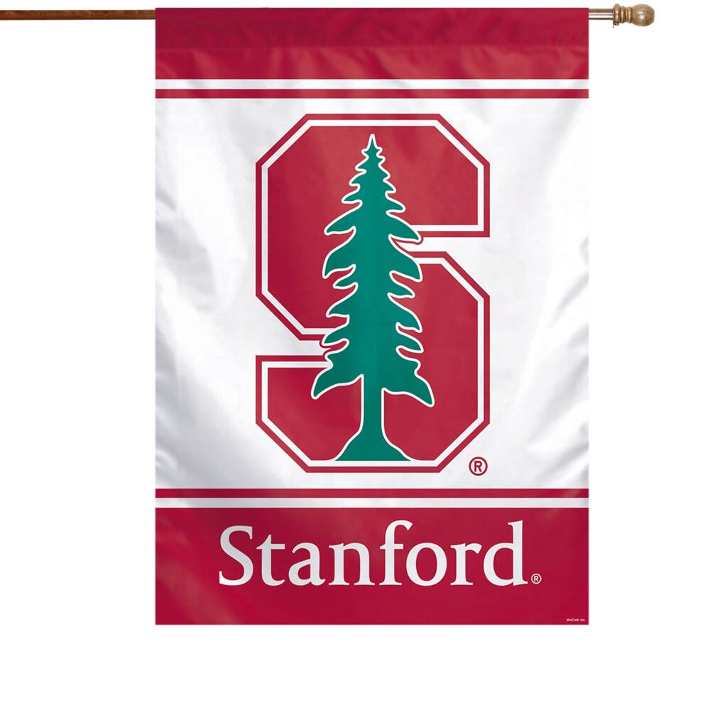 WinCraft - Stanford Cardinal 28" x 40" Logo Single-Sided Vertical Banner - Multicolor