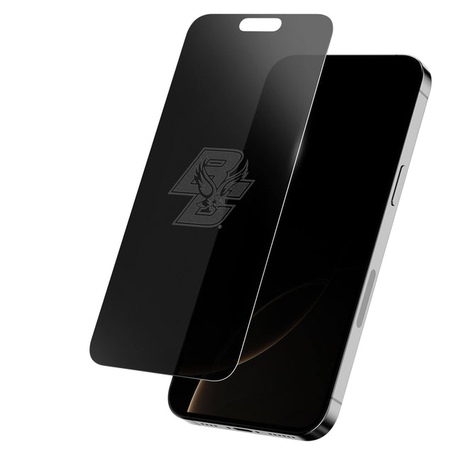 Front. Screen Skinz - Boston College Eagles Privacy iPhone Screen Protector - 14 Pro Max - Multicolor.
