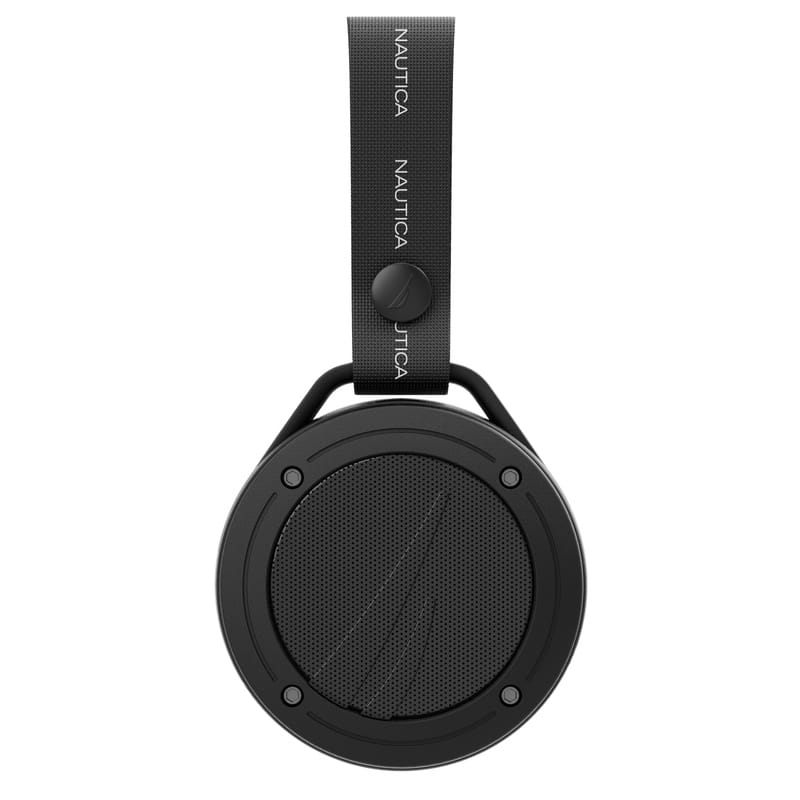 Nautica - S20 Portable Bluetooth Speaker, Wireless, TWS Pairing, IPX5, Dynamic Led Lights, Bluetooth 5.1, Carrying Strap - Black