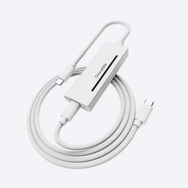 Front. Glocalme - UniCord Pro Wi-Fi Hotspot + 1 Month Service - White.