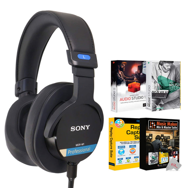 L N . ACID MUSIC 92 STUD STUDIO SOUAL Fot STUDIO MOOLE STUDIO 1 AUDIO - - cs -r MUSIC Aua etin | AUDIO I SONY MDR-M1 Professional Replay Capture Suite o Rep Capt S ALL - FOOLA m A AUNES - CAPTURE AiT TO D - DAR B Music Maker Mix & Master Suite Septie Cnoion - RICH smukl