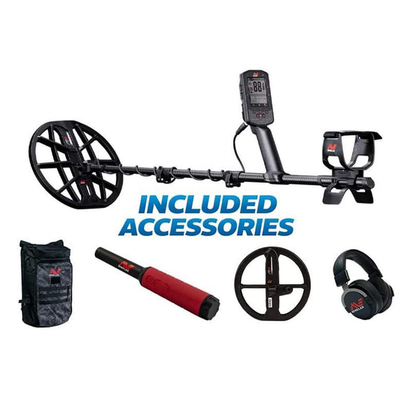 Minelab - Manticore Metal Detector with Backpack, Pro-Find 40 and M9 Coil