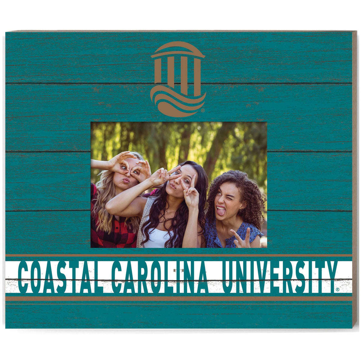 Jardine - Coastal Carolina Chanticleers 11'' x 13'' Team Spirit Scholastic Picture Frame - Teal