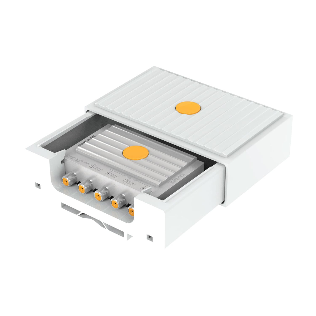 Televes - SmartKom Intelligent Filter Combiner Amplifier, Automatic Advanced Programming - White