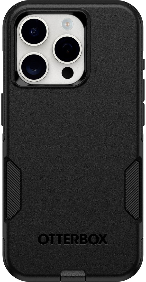 OtterBox - Commuter Series Hard Shell for MagSafe for Apple iPhone 15 Pro - Black