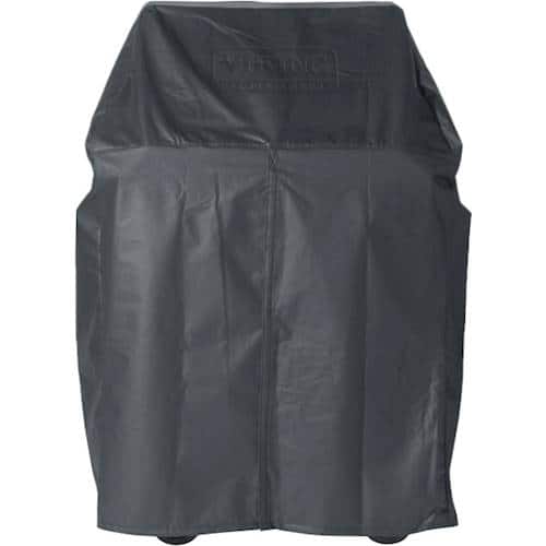 Angle. Viking - Cover for Viking 30" Grill on Cart - Black.