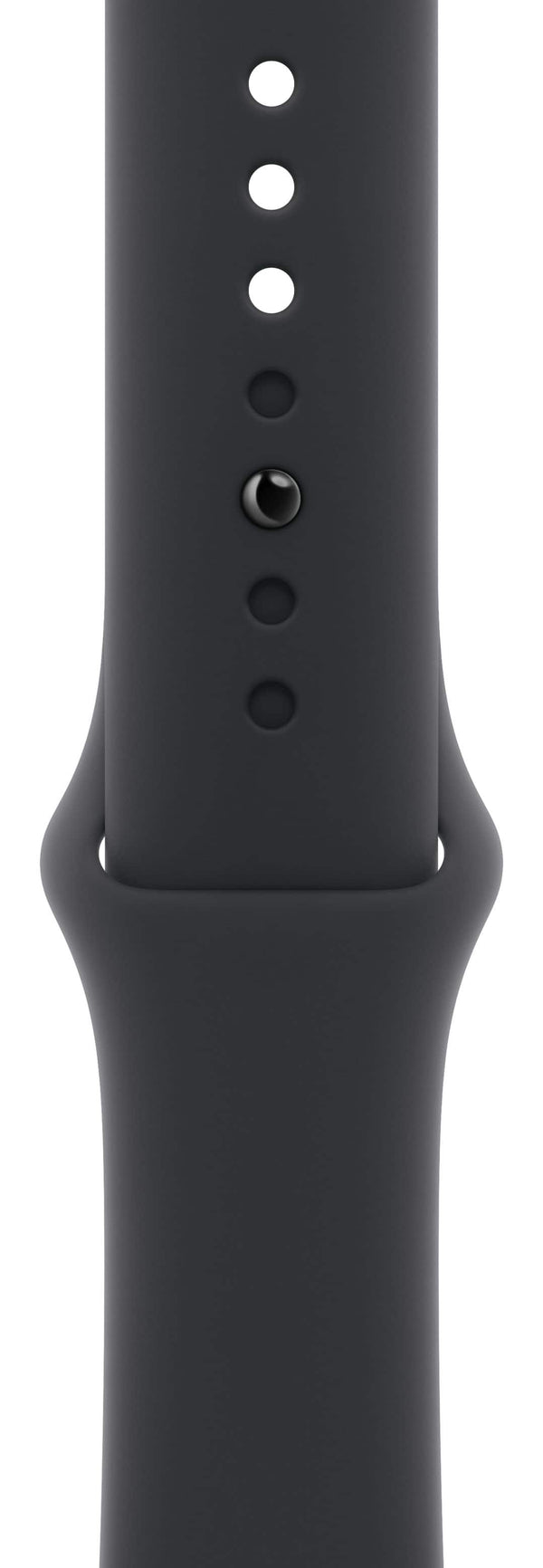 Apple - 46mm Sport Band - M/L - Black