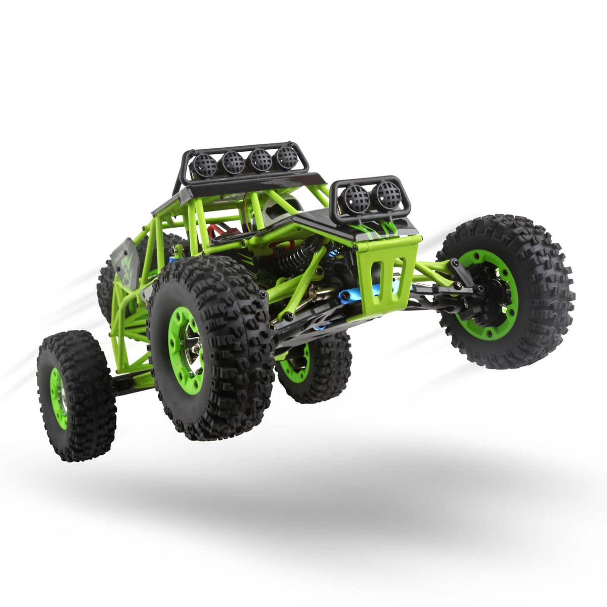Topteng - WLtoys 12427 1/12 4WD RC Car - 31MPH High Speed, 2.4G Remote, 0.06 Mile Range, RTR with LED Light for Kids and Adults