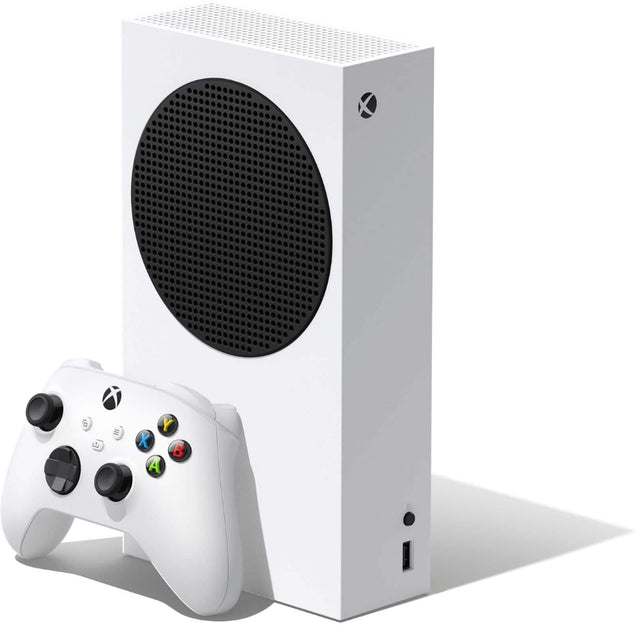 Front. Microsoft - Geek Squad Certified Refurbished Xbox Series S 512GB All-Digital Console (Disc-free Gaming) - White.
