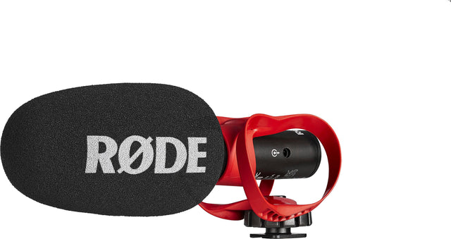 Front. RØDE - VIDEOMIC GO II On-Camera Shotgun Microphone - Black.
