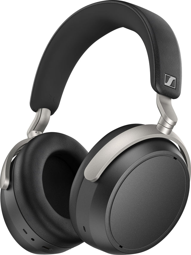 Front. Sennheiser - HDB 630 Around-the-ear Bluetooth Wireless Headphones - Black.