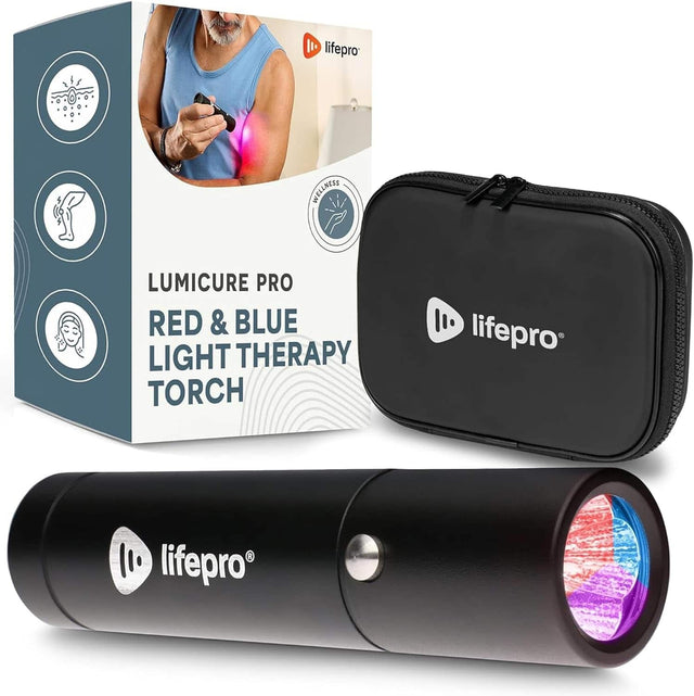 LUMICURE PRO  
RED & BLUE LIGHT THERAPY TORCH  

lifePRO