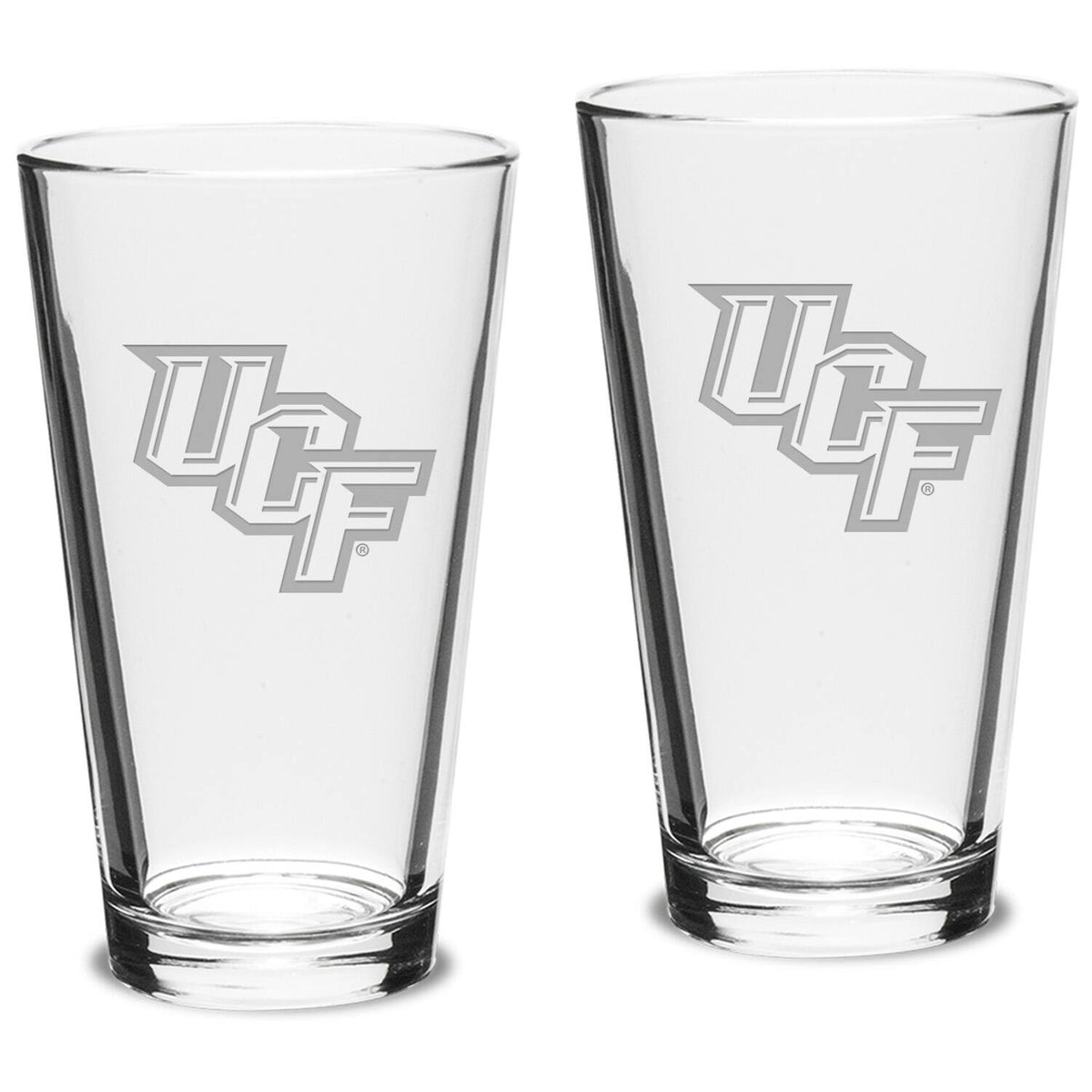 Jardine - UCF Knights 16oz. 2-Piece Classic Pub Glass Set - Multicolor