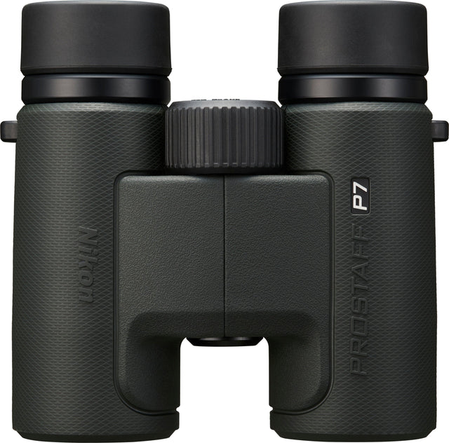 Angle. Nikon - PROSTAFF P7 8X30 Waterproof Binoculars - Green.