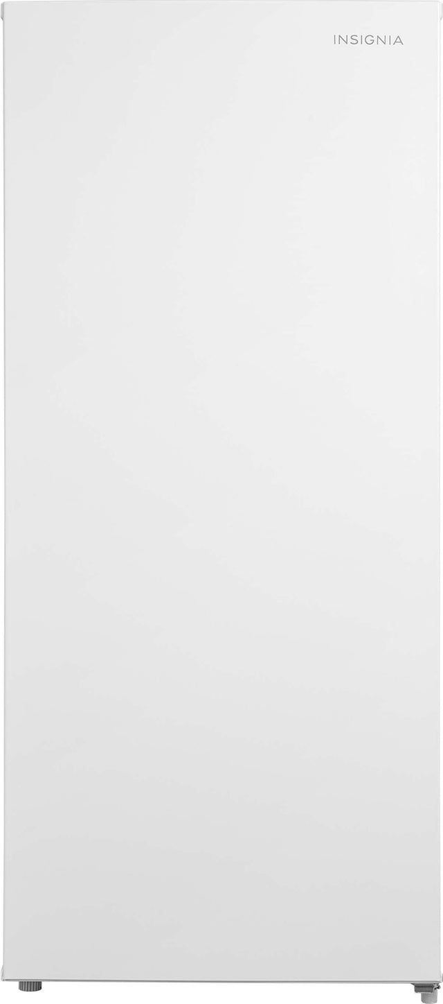 Front. Insignia™ - 7.1 Cu. Ft. Garage Ready Upright Convertible Freezer - White.