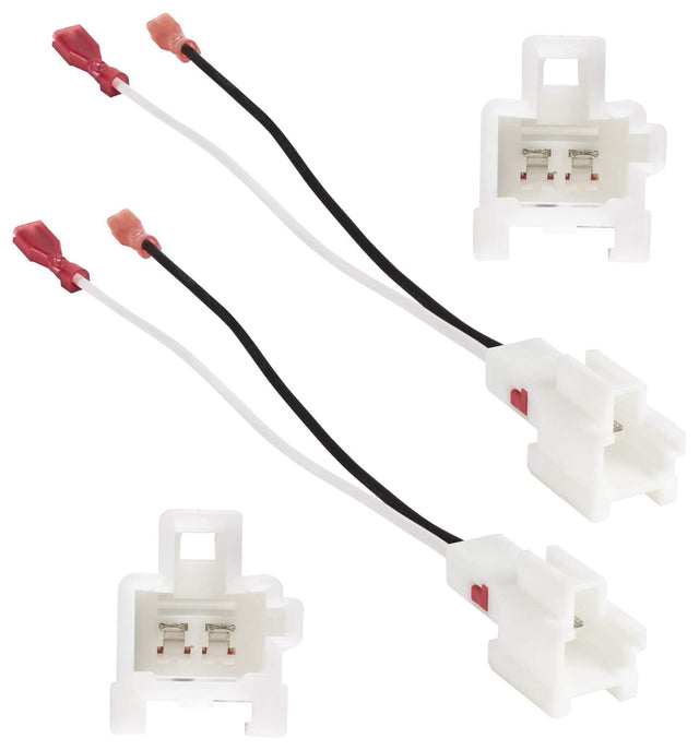 Front. Metra - Speaker Harness for Select 1998-Up Hyundai, Kia (Pair) - Multi.