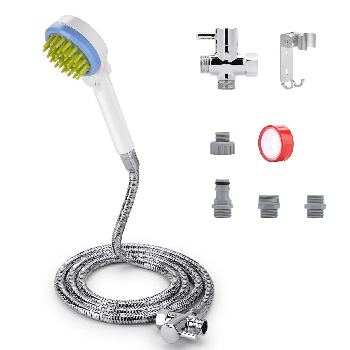 Ownpets - Pet Dog Combing Shower Sprayer with Hose & Diverter