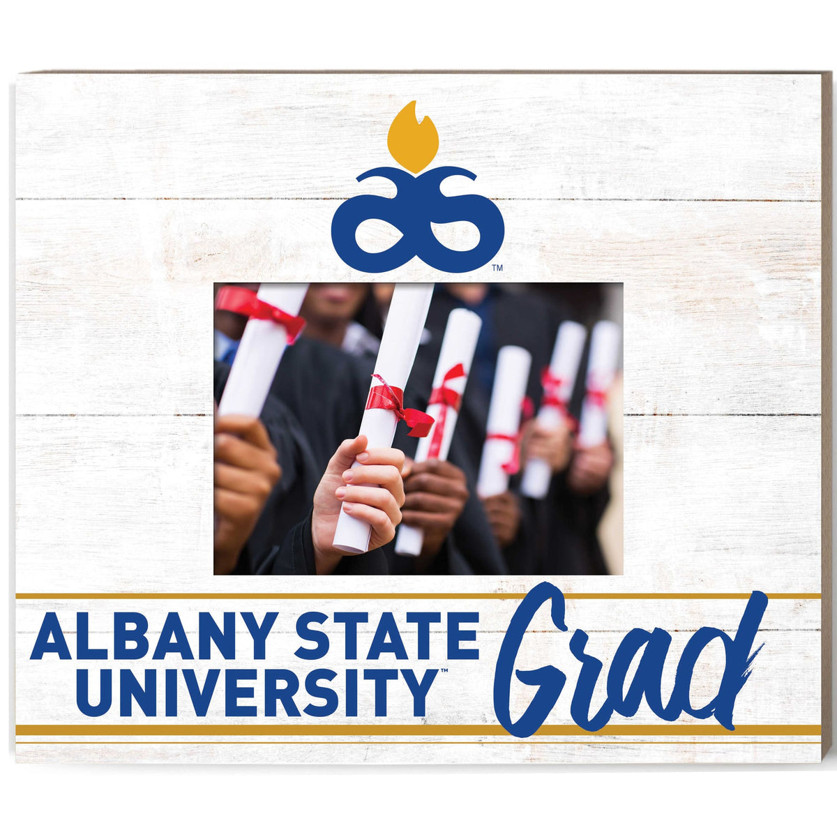 Jardine - Albany State Golden Rams 11'' x 13'' Grad Picture Frame - White