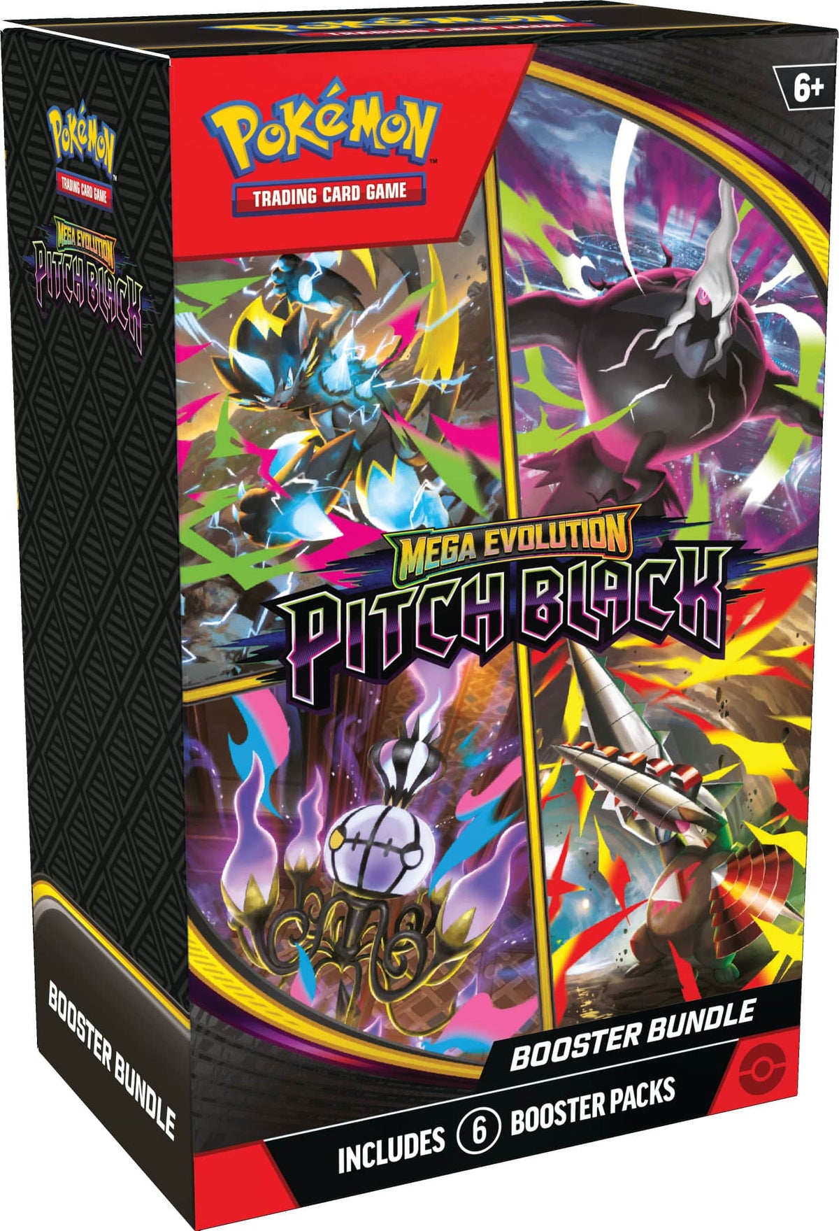 Pokémon - Trading Card Game:  Mega Evolution - Pitch Black Booster Bundle