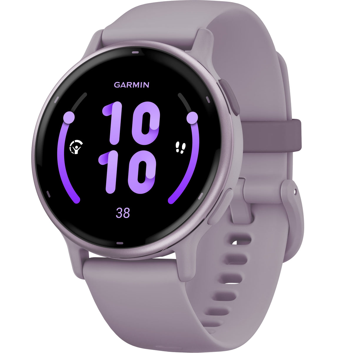 Garmin - vívoactive 5 GPS Smartwatch 42 mm Fiber-reinforced polymer - Metallic Orchid Aluminum and Orchid - (2023)