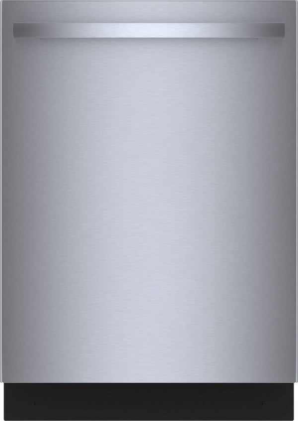 Bosch - 800 Series 24" Top Control Smart Built-In  Stainless Steel Tub Dishwasher with Flexible 3rd Rack, 42 dBA - Stainless Steel