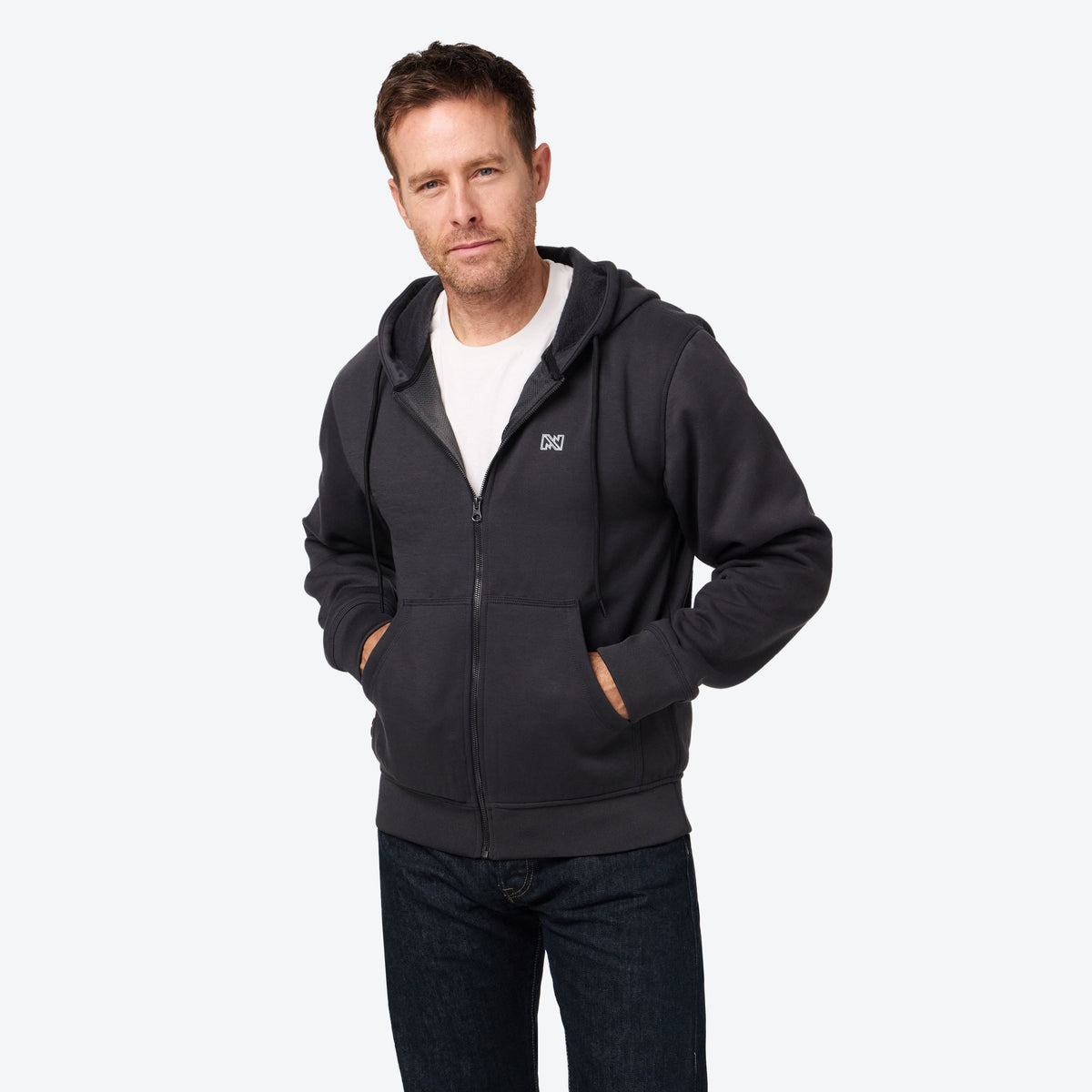 Mobile Warming - Men's Phase Plus 2.0 Heated Hoodie - Dark Gray