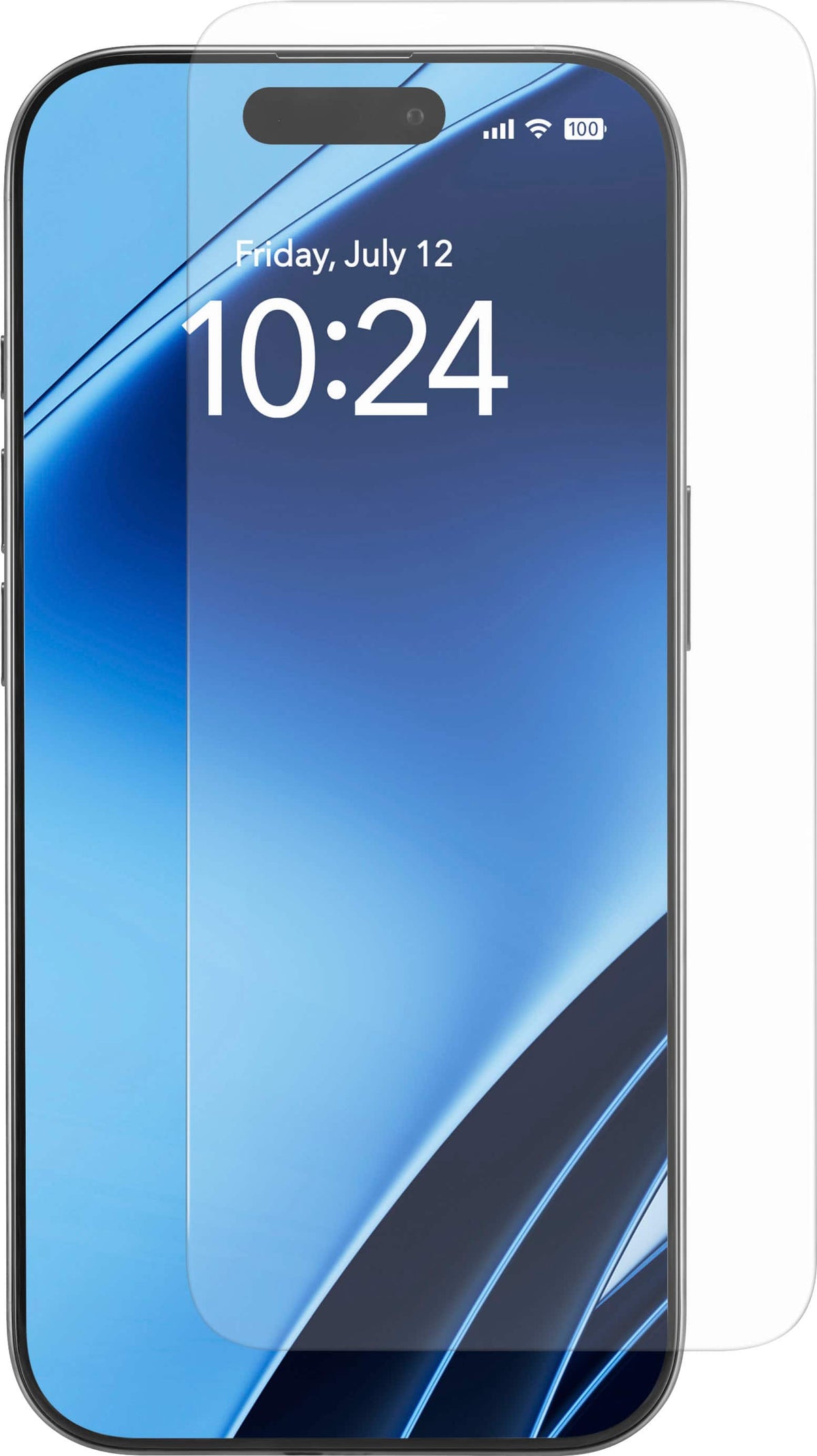 Insignia™ - Anti-Reflective Glass Screen Protector for iPhone 16 Pro Max (3-Pack) - Clear