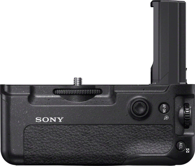 Front. Sony - Vertical Grip for α9, α7R III, α7 III - Black.