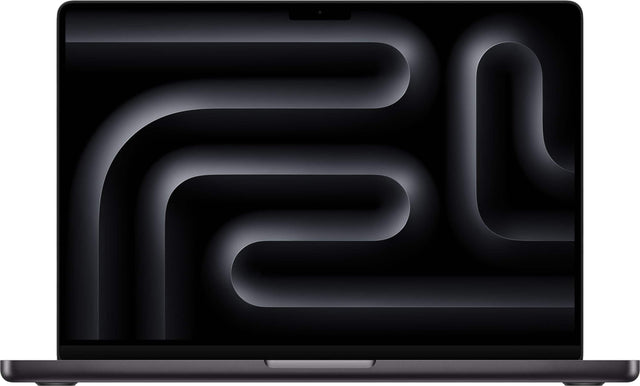 Front. Apple - MacBook Pro 14-inch Laptop - M5 chip with 10-core CPU and 10-core GPU - 16GB Memory -  1TB SSD - Space Black.