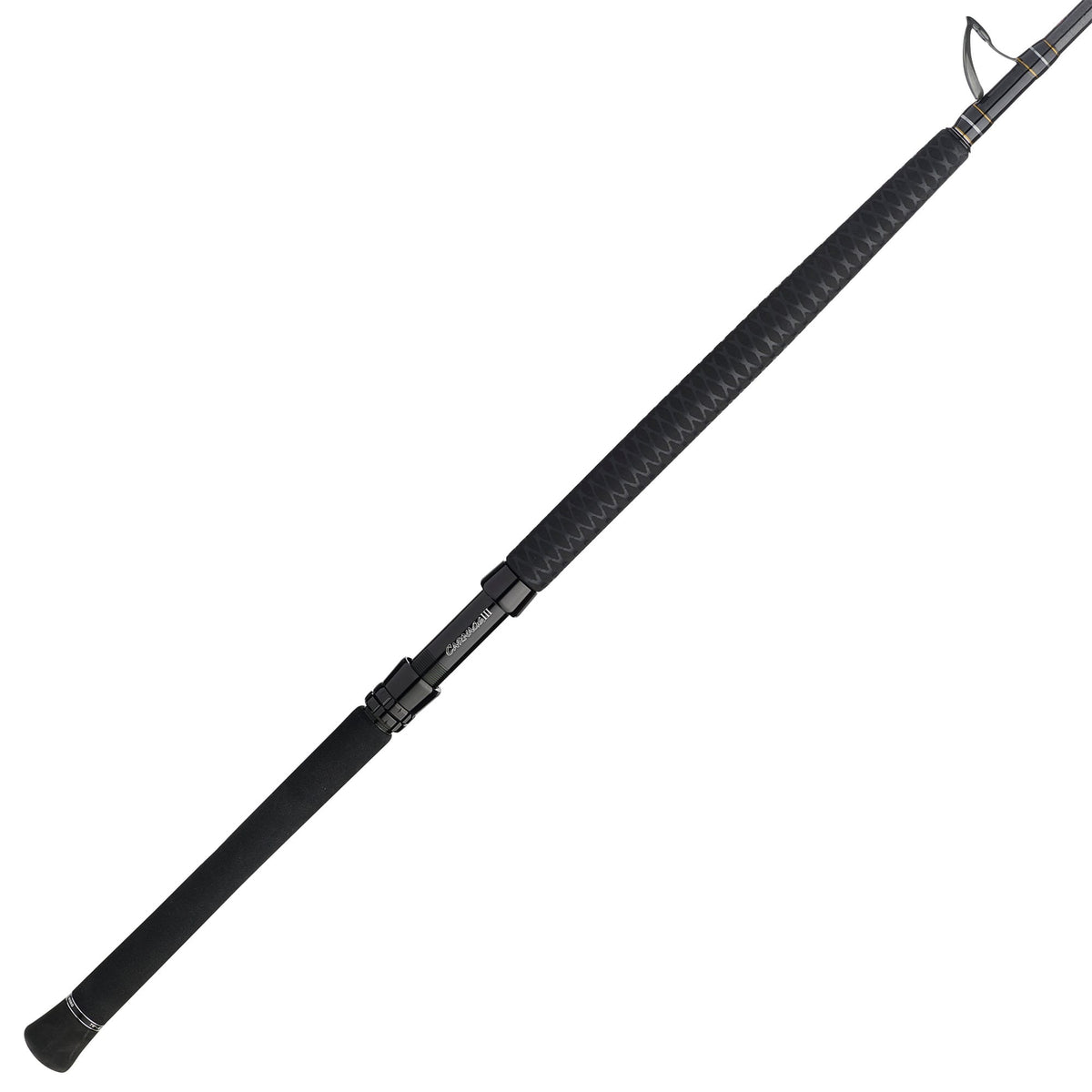 PENN - Carnage III Boat Conventional WC Spinning Fishing Rod 7’, up to 130 Pounds - Black