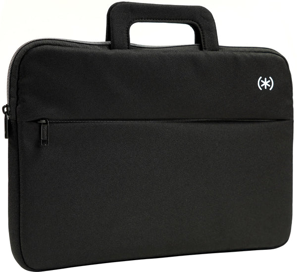 Speck - Transfer Pro Pocket Protective Sleeve with Handle Universal 13"-14" for MacBook computers, laptops and tablets - Black/White