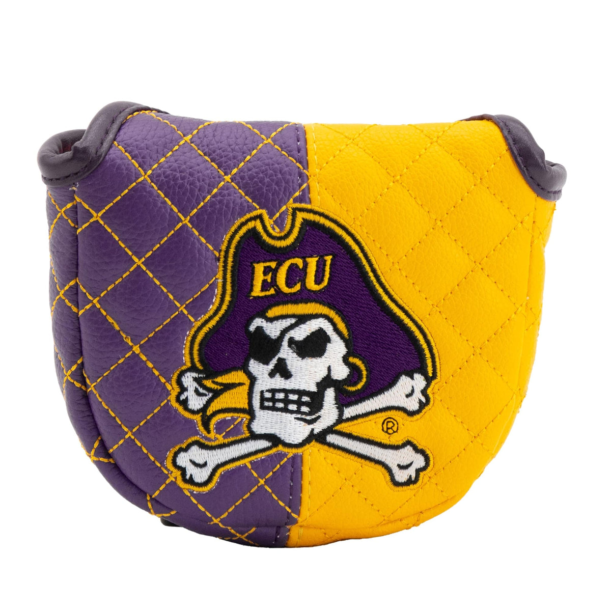 Team Golf - ECU Pirates Quilted Mallet Putter Cover - Multicolor
