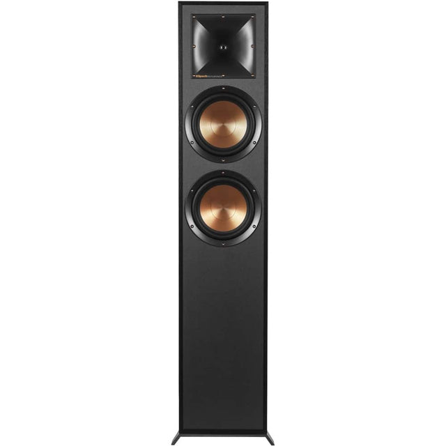 Front. Klipsch - Reference Series Dual 6-1/2" Passive Floor Speaker (Each) - Black.