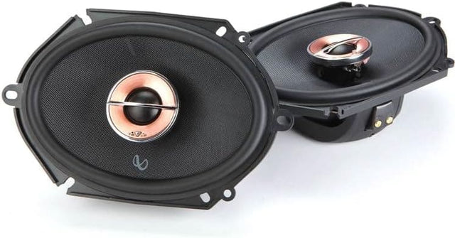 Front. Infinity Mobile - Infinity 6x8 Inch 2 Way 300 Watt Multi Element Speaker No Grill - Black/Gray.