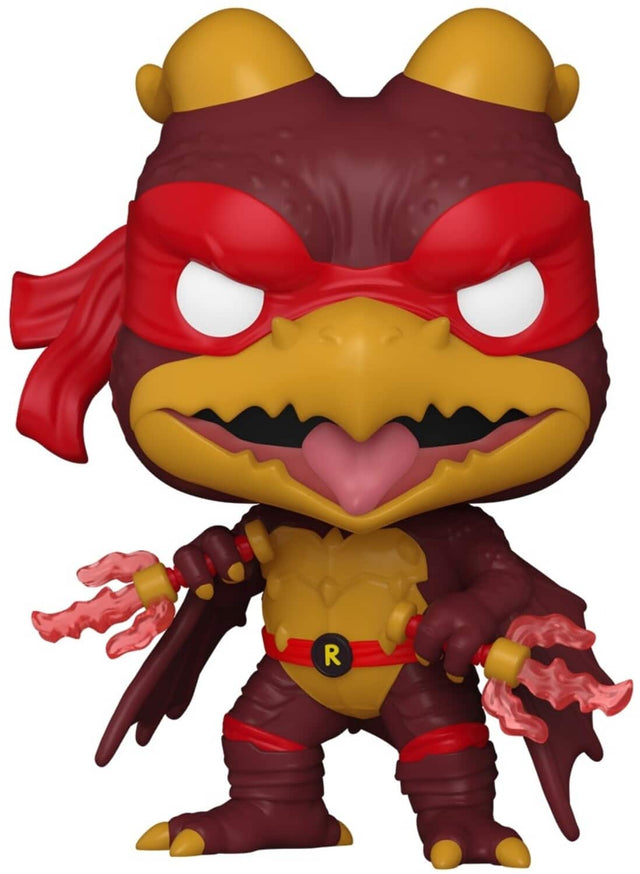 Front. Funko - Funko POP! Animation: Godzilla x Teenage Mutant Ninja Turtles - Raphael x Rodan (TMNT)   - COLLECTIBLES - Multicolor.