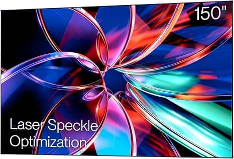 150" Laser Speckle Optimization