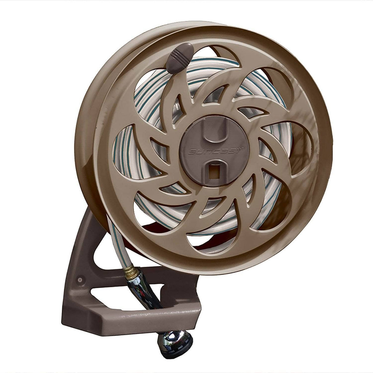 Suncast - Wall-Mounted Garden Hose Reel