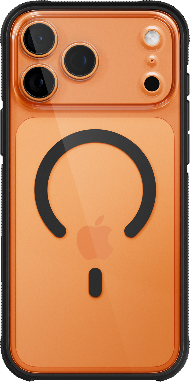 Front. dbrand - Ghost Case with MagSafe for Apple iPhone 17 Pro Max - Clear.