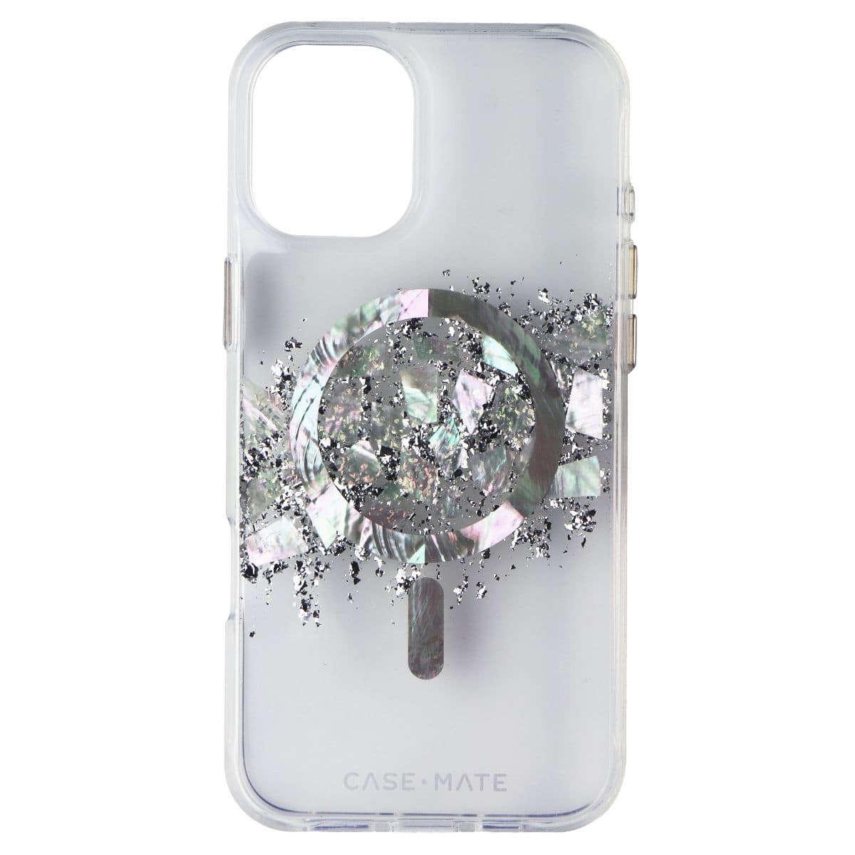 Case-Mate - Refurbished Excellent - Case Western Reserve Spartans - Case for MagSafe for Apple iPhone 16 Plus - Touch of Pearl - Iridescent