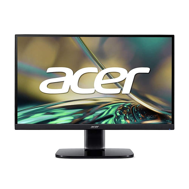 Front. Acer - KA272U Ebiip 27” IPS LED WQHD Monitor, AMD FreeSync (1 x Display Port 1.2 & 2 x HDMI 2.0 Ports) - Black.