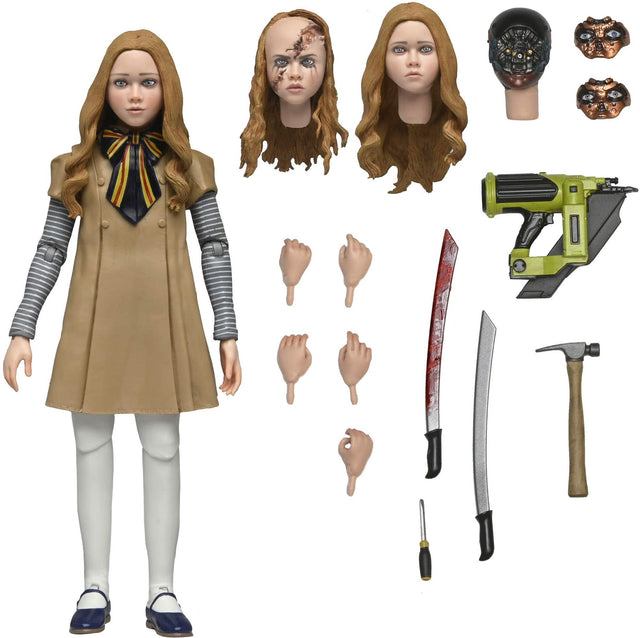 Front. NECA - Ultimate M3GAN  7" Scale Action Figure.
