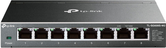 tp-link tp 2.5G 10FOO TL-SG608S-M2 Power 1 2 3 4 5 6 7 8 LED MERIT Green . 2.500ps onk - Activity LED Oreon- nhpa Vedow - 100/p4 Taa . Activity