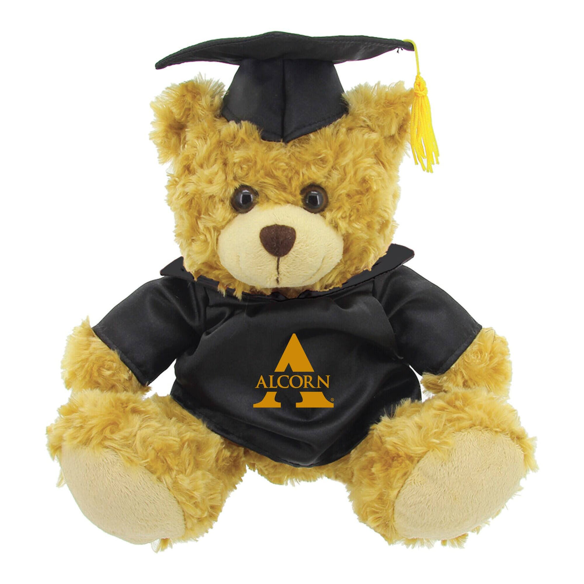 Jardine - /Brown Alcorn State Braves 12'' Graduation Plush Bear - Black