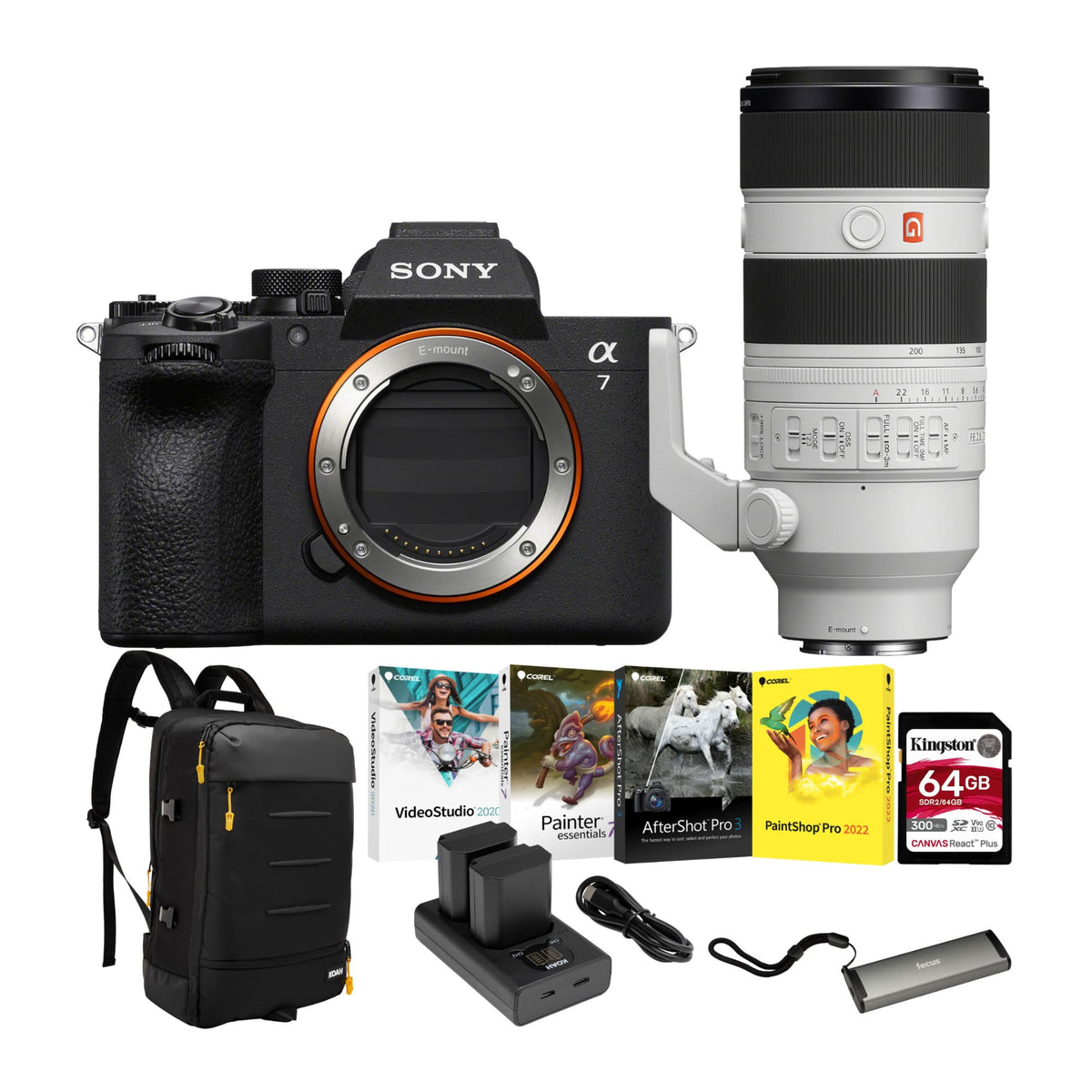 Bundle - Sony - a7 V Mirrorless Camera with 70-200mm f/2.8 GM OSS II Lens