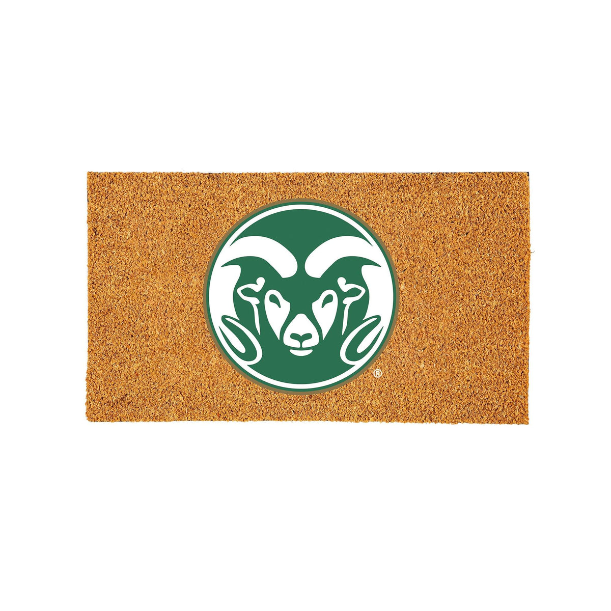 Evergreen Enterprises - Colorado State Rams 28" x 16" Team Logo Outdoor Coir Mat - Multicolor