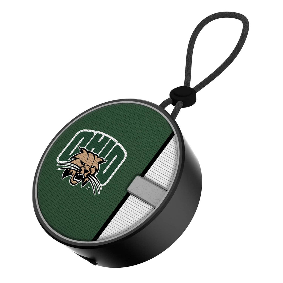 Keyscaper - Ohio Bobcats Logo Waterproof Bluetooth Speaker - Multicolor