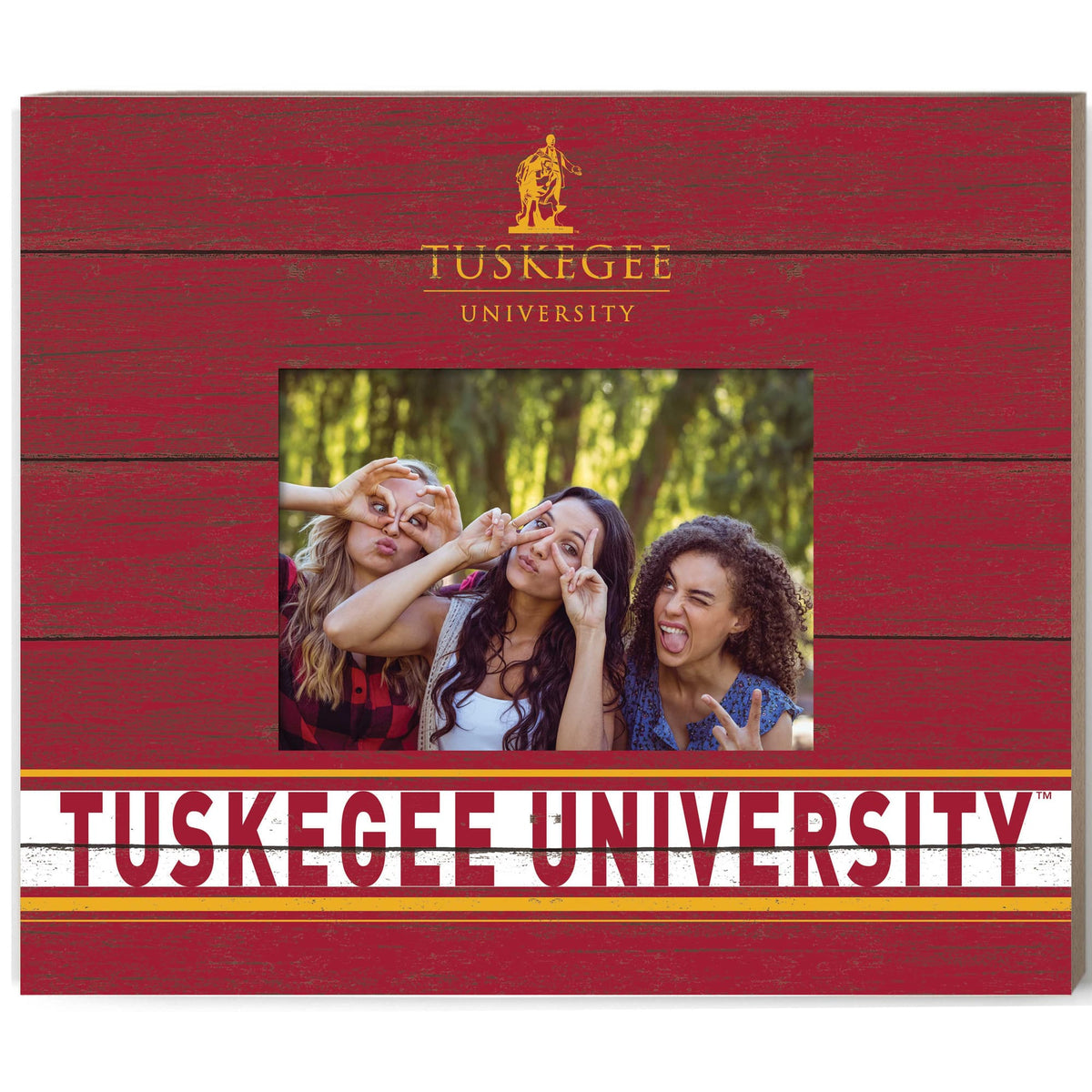 Jardine - Tuskegee Golden Tigers 11'' x 13'' Team Spirit Picture Frame - Maroon