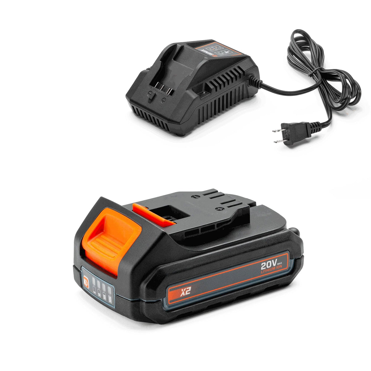 SENIX - X2 20V Max* 2.5 Ah Battery and Charger Starter Kit